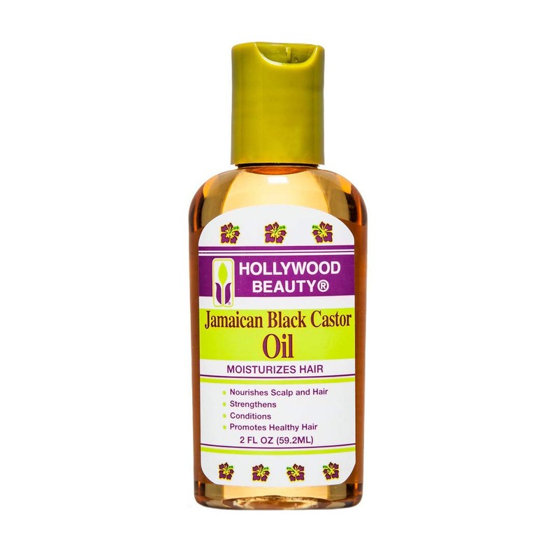 Hollywood Beauty Aceite de ricino negro jamaicano 2 oz