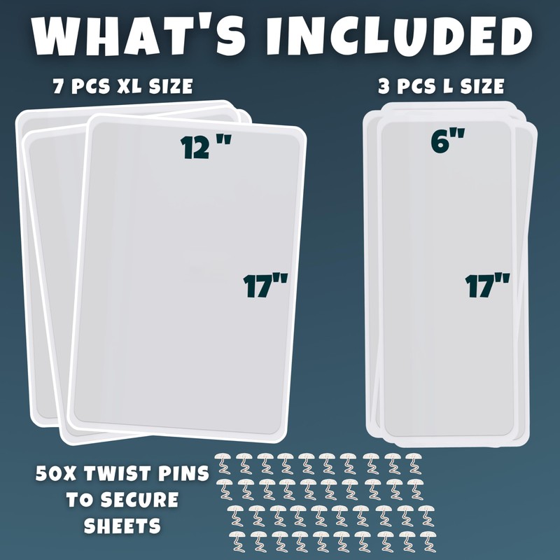 FixZilla Anti Cat Scratch Furniture Protector, 10-Pack Couch Protector from