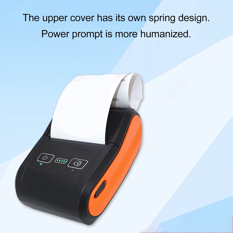58mm Thermal Printer Bluetooth 4.0 Wireless Multifunction Mini Portable Thermal