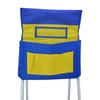 Chairback Pocket with Clear Label Slot Strong Stitching 600D Oxford