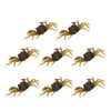 8Pcs Artificial Crab Bait 13cm 33.5g Simulation Crab Soft Lure