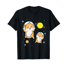Hamster In Space Hamster Lover Gift T-Shirt