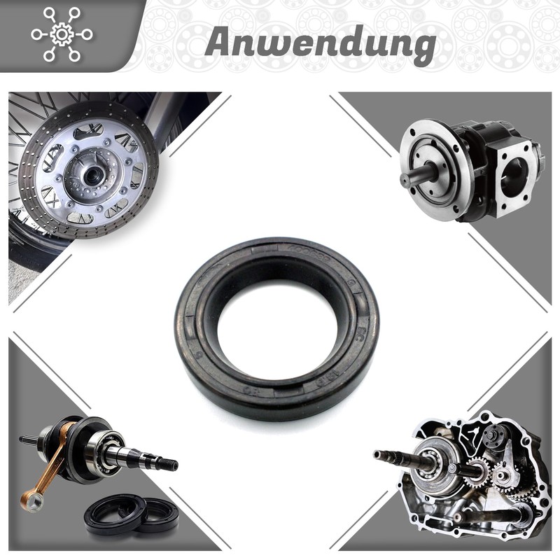 Parts and Parts Shaft Seal 18.9 x 30 x 5