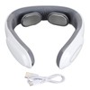 Electric Pulse Neck Massager 6 Modes 9 Strength Foldable Rechargeable