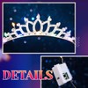 DRESBE Light Up Rhinestone Tiaras LED Crystal Crown Headband Princess