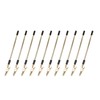 10Pcs Metal Memo Clips Gold Color Electroplated Safe Light Strong