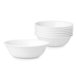 Corelle 1135891 Bowl Sets, 8 Pieces, White