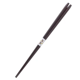 Ishida Japanese Chopsticks, Pentagonal Lacquer, Wood (Natural Wood), Plain, 13.0 inches (33 cm)
