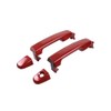 HUYILUN0104 Red Painted 1 Lot 4 Door Oute Handle Exterior