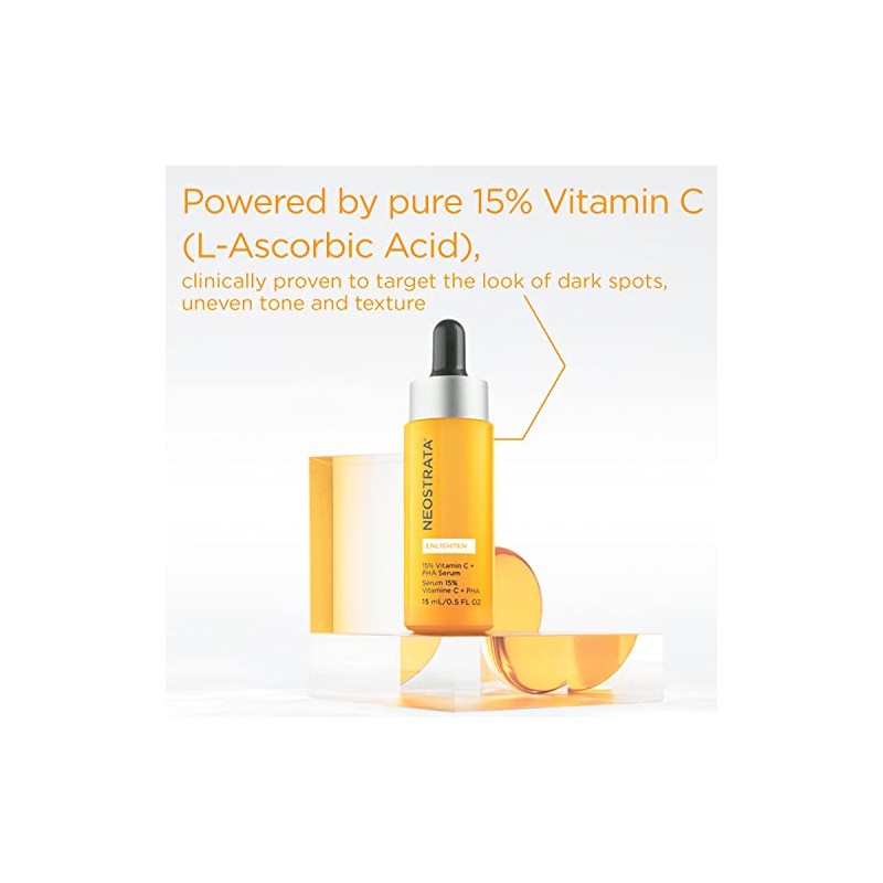 NEOSTRATA Enlighten - Suero facial con 15% de vitamina C