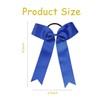 chiduerm 16Pcs Cheerleading Bows Long Tail Skinny Cheer Hair Bows