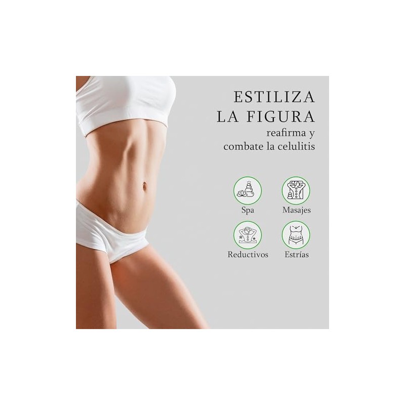 Crema Reductiva Ambiose 1000 ml, Elimina Grasa, Reduce Medidas, Tonifica