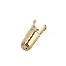 Tenor Saxophone Mouthpiece Protective Cap with Mouthpiece Cap Ligature for Saxophone Accessories Performance Accessories Musical Instrument Accessories (Gold)