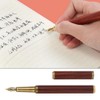 High End Luxurious Red Sandalwood Writing Pen Students Gift Office