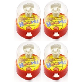 4Pcs Mini Finger Basketball Shooting Game, Handheld Desktop Table Basketball Game Development Educational for Reduce Stress Killing Time Games Game Time, Sports and Outdoor Play