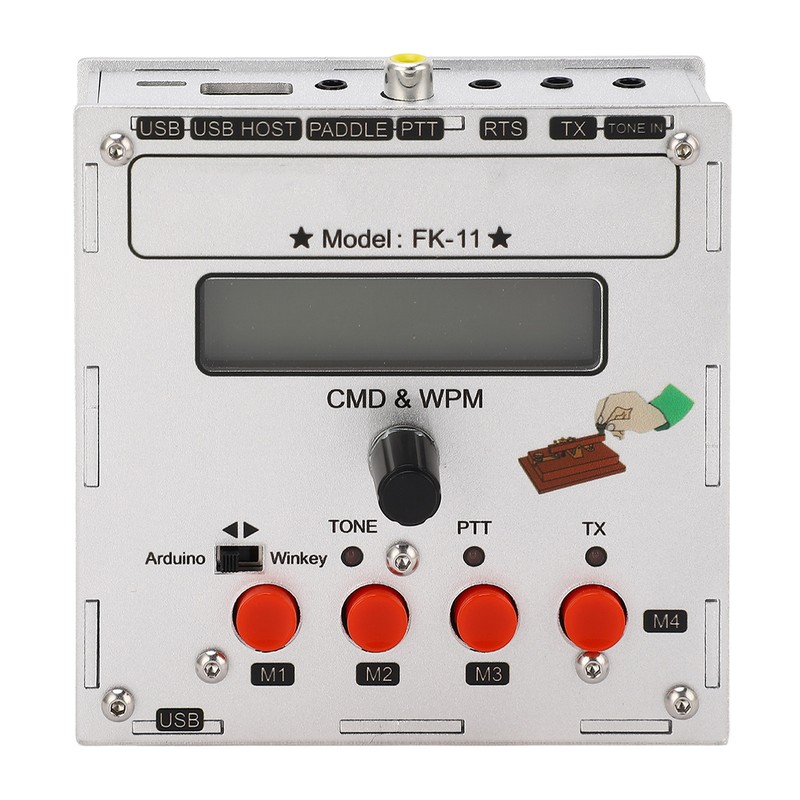 K3NG Keyer Open Source CW Morse Code Aluminum Alloy K3NG
