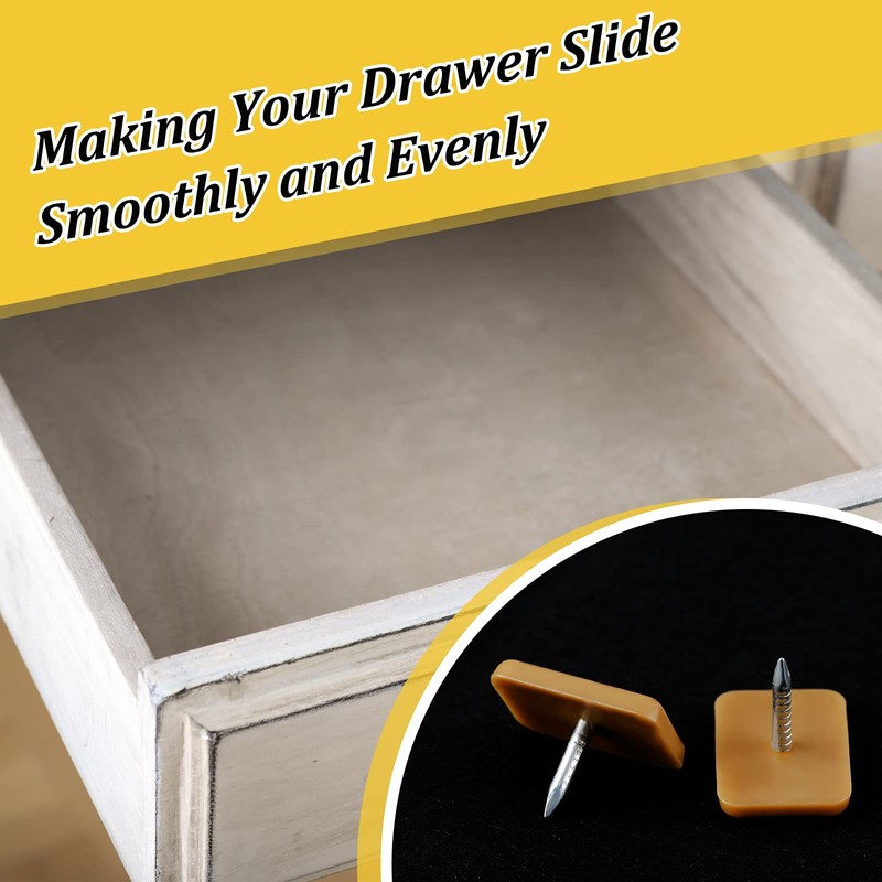 Tack-in Drawer Glides Tack Glide for Repairing Dressers, Making All