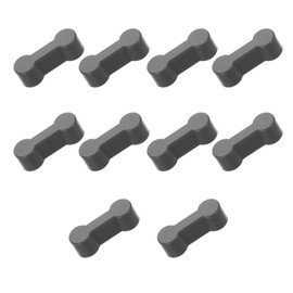 Pack of 10 Wooden Railway Rail Connectors, Wooden Railway Connectors, Wooden Railway Adapter, Wooden Rail Adapter Connectors, for Toy Railways, Birthday Party