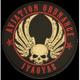 MARINE CORPS AVIATION ORDNANCE IYAOYAS AIR WING HOOK & LOOP PVC PATCH