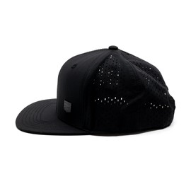 Hand und Feuer Snapback Cap Sport High Performance Black Outdoor One Size, black