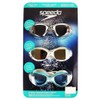 Speedo - Adult Swim Goggles, 3 Pack