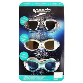 Speedo - Adult Swim Goggles, 3 Pack