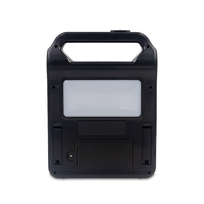 Outdoor Portable lithium battery Battery Solar Flashlight Small System Outdoor