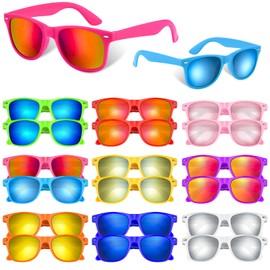 BOUBONI Colorful Party Sunglasses Bulk 20 Packs for Wedding Beach Summer Pool Party Supplies Goodie Bags Stuffer (Purple)