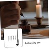 DOITOOL Calligraphy Dip Pen Set Gothic Flat Nibs Creative Signature