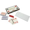 Bridge card game set