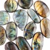 Natural Labradorite Stone, Natural Gemstones and Crystals Cabochon Lot, DIY