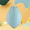 LIKE SHOW Wireless Mouse Cute Hamster Shaped Computer Mouse 1200DPI