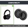 HTINDUSTRY Replacement Earpads Cushion Compatible with Ausdom ANC7 Wireless Bluetooth