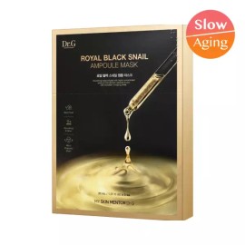 Dr.G 탄력 닥터지 로얄 블랙스네일 앰플 마스크 30g 5매 196138 Elasticity Dr.G Royal Black Snail Ampoule Mask 30g 5 Sheets 196138