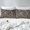 Snakeskin Pattern Fitted Sheet,Full Size Animal Skin Printed Collections Snake