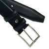 Conte Massimo Men's Genuine Leather Belt Made in Italy, blue