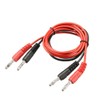 Sourcingmap Test Leads 4mm Banana to Banana Plug Male 35