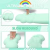 Cloud Wrist Rest Keyboard, Cloud Palm Rest Set with PU