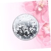 GRIRIW Elegant 6cm Bubble Glass Ball Ornament Rockery Decor Add