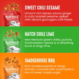 Marimix Mini Snack Mix - 6 pack (Mini Variety, 6 Pack)