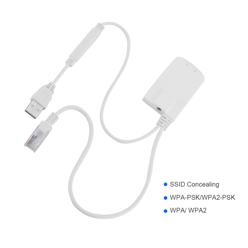 300Mbps USB Wireless Bridge Auto Scanning WiFi Hotspot IEEE 802.11