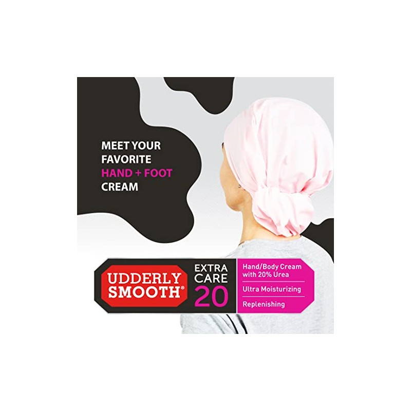Udderly Smooth Extra Care Cream with 20% Urea, Replenishing, 8