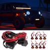 UTV Turn Signal Rocker Switch ATV Street Legal Lighting Kit