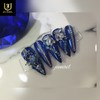 ❣High quality Butterfly chain parts nail tips - Long round