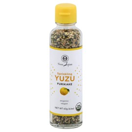 Muso From Japan Sprinkling Yuzu Furikake, No Additives, Vegan Friendly, USDA Certified Organic, 2.2 Ounce (Pack of 6)