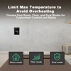 SASWELL Programmable Thermostat for Electric Floor Heating, Digital Thermostat for