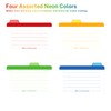 Neando Index Cards Guide Dividers 4x6 inches, The Blank Index