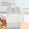 HAOHIZE Nut Chopper, Nut Grinder Hand Crank Stainless Steel Blades