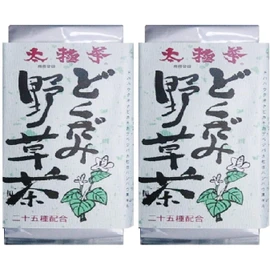 Tai Chi Dokudami Wild Grass Tea 25 Types Blended 14.1 oz (400 g) x 2 Piece Set