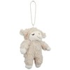 LIV HEART 68223-13 Keychain Sheep Maple Drop (Total Length: Approx.